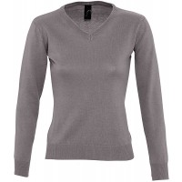 PULLOVER SRA M/COMP DEC. V GALAXY WOMEN CINZA